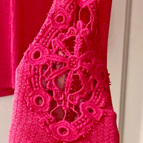 🌺🎉HP🎉🌺 NWOT Anthropologie Eloise Crochet Cuff Henley - Picture 9 of 16